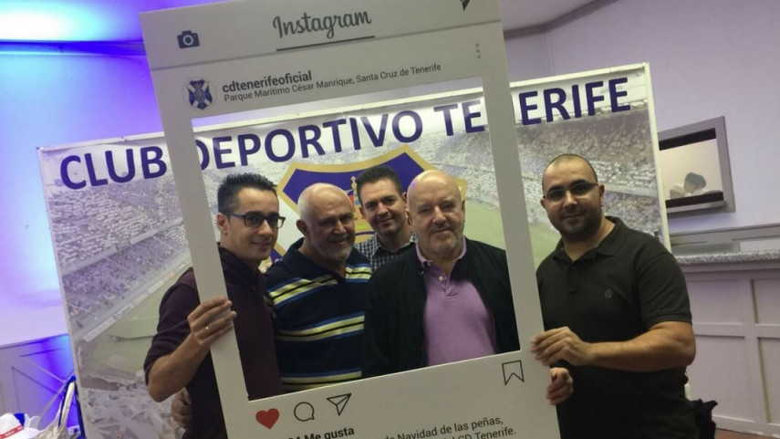 Las peñas del CD Tenerife mantienen un encuentro con el presidente del club