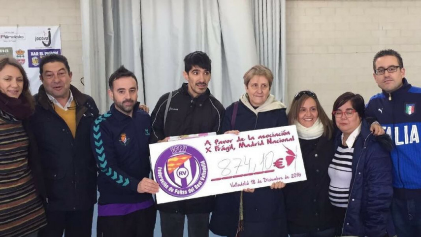 II Torneo de las Peñas del Real Valladolid en beneficio de la Asociación X-Frágil