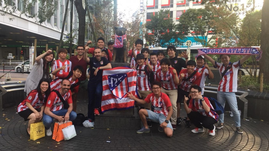 Primera peña atlética en Japón: Peña Atlético Sol Naciente