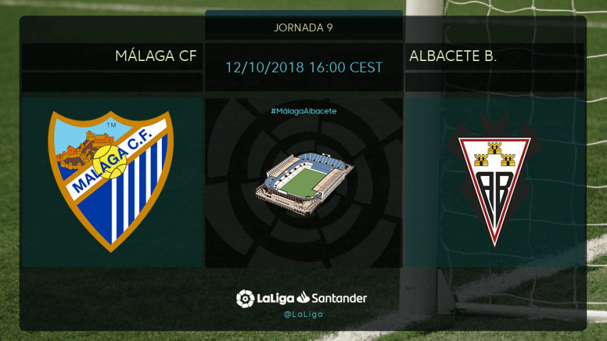Málaga y Albacete, dos equipos que no quieren perder el ritmo