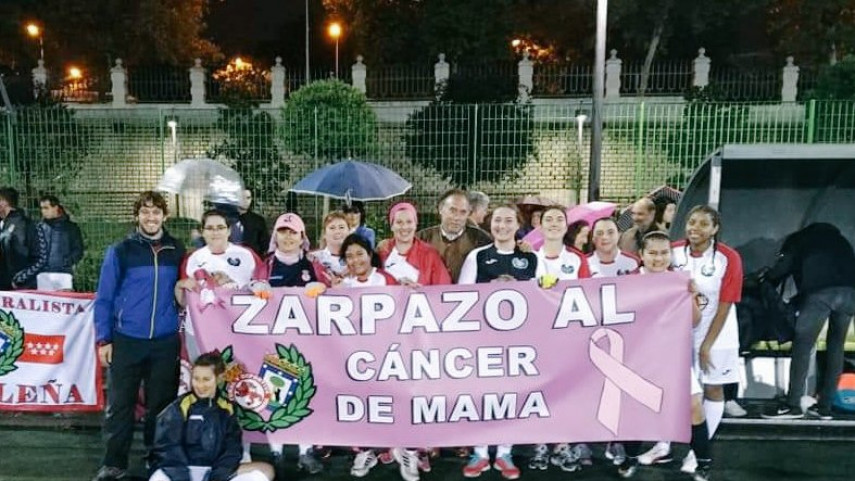 Zarpazo al cáncer de mama por parte de la Peña Culturalista Madrileña