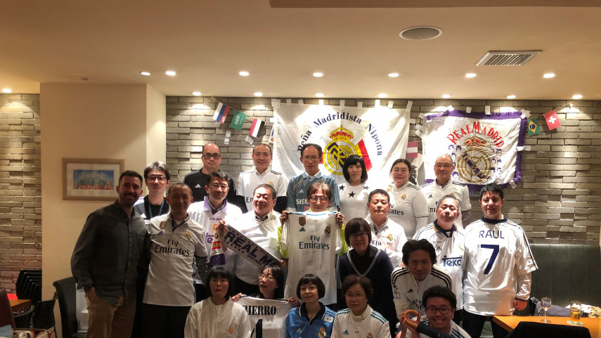 Los 20 años del Madrid hablando japonés